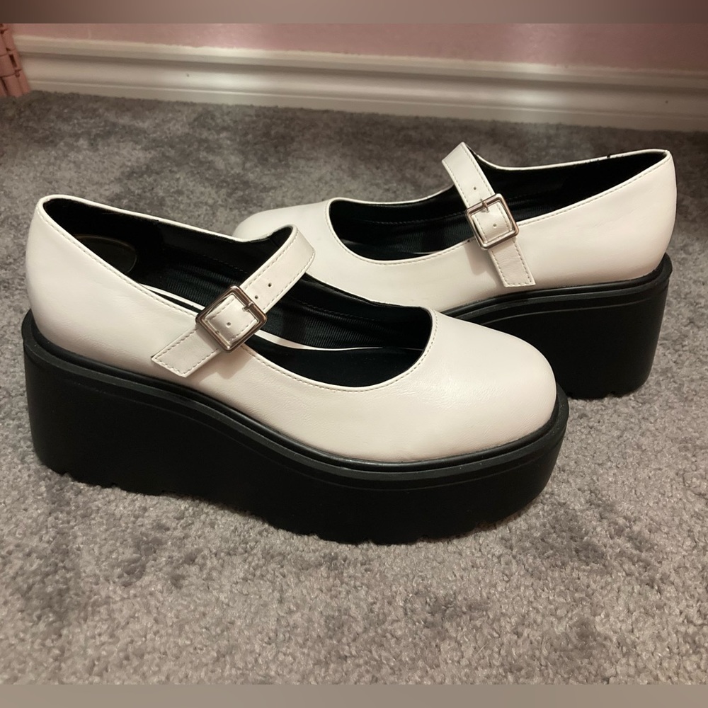 Platform Mary Janes